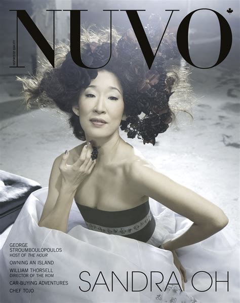 Sandra Oh On NUVO 2nd Cover Sandra Oh Photo 796539 Fanpop