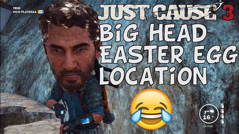 Omg This Is Amazing Just Cause 3 Big Head Easter Egg Just Cause 3