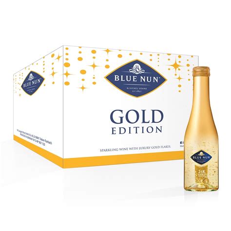 Wine Blue Nun Sparkling Gold 24k 11 Alc 200ml Euro Liquor Buy