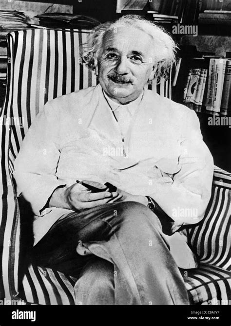Albert Einstein Mathematician And Scientist 15 October 1948 Stock Photo