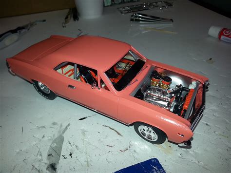 1967 Chevy Chevelle Pro Street Car 125 Scale