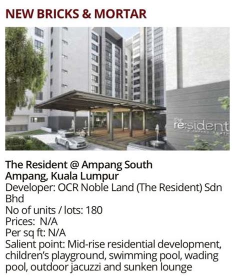 Wiki, bio, family & facts about actress. The Resident @ Ampang South - OCR Land Holdings