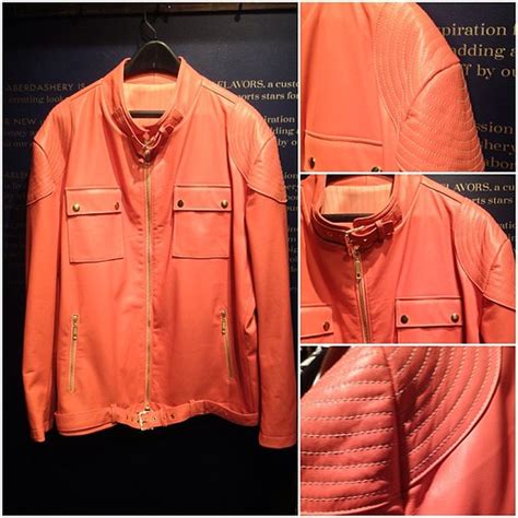5001 Flavors Clothing Co Custom Peach Lambskin Leather J Flickr