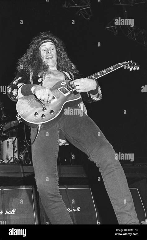 Ted Nugent On Stage Black And White Stock Photos And Images Alamy