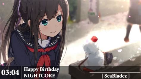 Happy Birthday Kana Nishino Nightcore Youtube