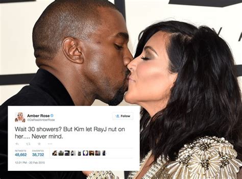 amber rose vs kanye west the full kardashian beef in tweets capital xtra