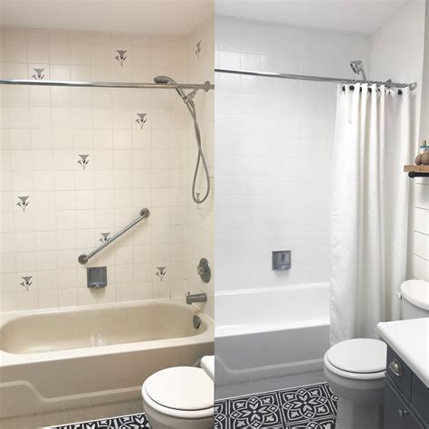 Professional bathtub resurfacing, countertop resurfacing and bathroom tile and tub refinishing by miracle method is a. Refinished Bathroom Tub & Tile | Tub refinishing, Tub tile ...