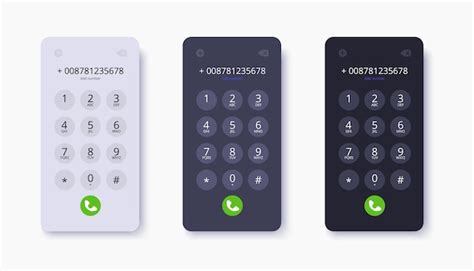 Premium Vector Dial Keypad Design With Numbers And Letters