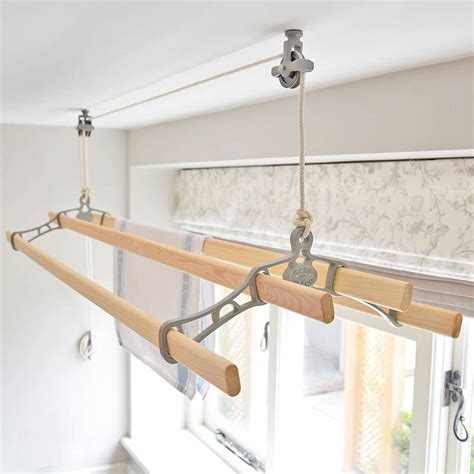 These are the best drying racks. Möbel & Wohnen Clothes Drying Rack Ceiling Airer Indoor ...