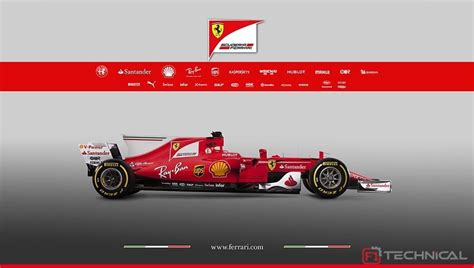 Maybe you would like to learn more about one of these? Ferrari SF70H side view - Photo gallery - F1technical.net