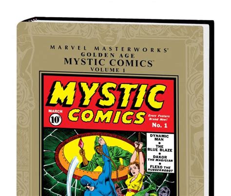 Marvel Masterworks Golden Age Mystic Comics Vol 1 Hardcover Comic