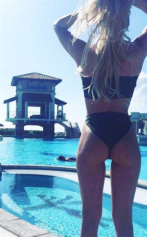 Louisa Johnson Smashes Wholesome Image With Bikini Booty