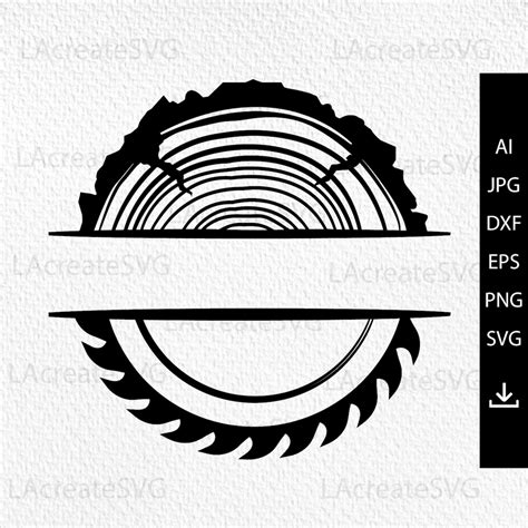 Woodwork Monogram Svg Woodworking Logo Design Svg Png Dxf Etsy