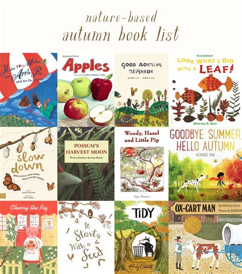 Favorite Autumn Nature Based Childrens Books For Fall Woodlark Blog