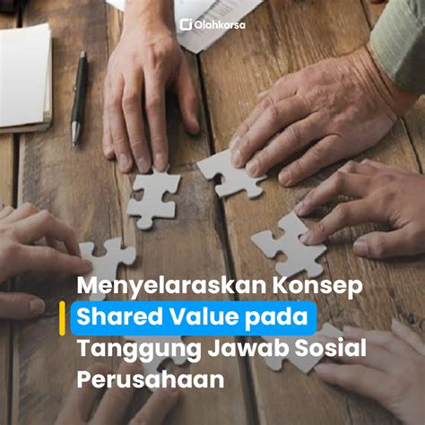 Menyelaraskan Konsep Shared Value Pada Perusahaan Olahkarsa Blog