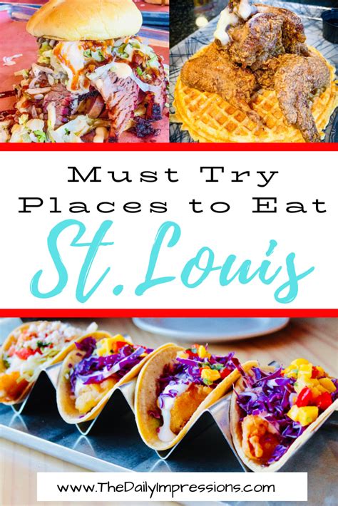 Do yourself a favor and have some fun learning how to cook a few dishes at home. St. Louis Food Guide: Best Places to Eat Your Way Through ...