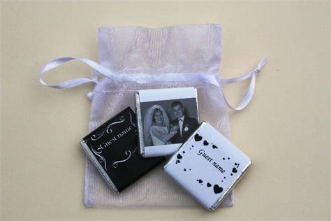 Bespoke Personalised Chocolate Bars Perfect For Your Wedding Favours