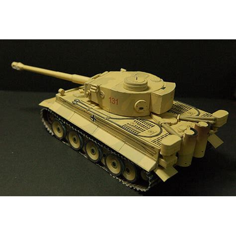 135 Scale German Ww2 Panzerkampfwagen Vi Ausf E Tiger Tank Diy Paper