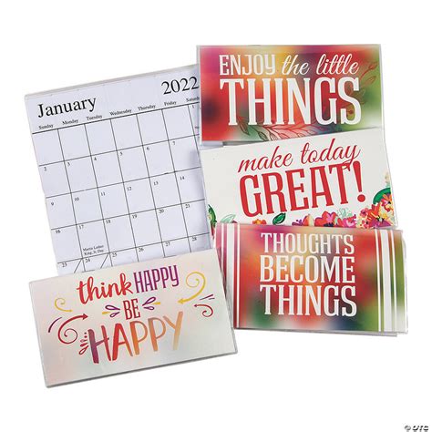 How to get a tax statement for the financial year? 2021-2022 Make a Statement Pocket Calendars | Oriental Trading