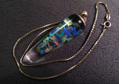 Using Resin Would Preserve Those Opal Chips Opal Jewelry Opal Jewelry