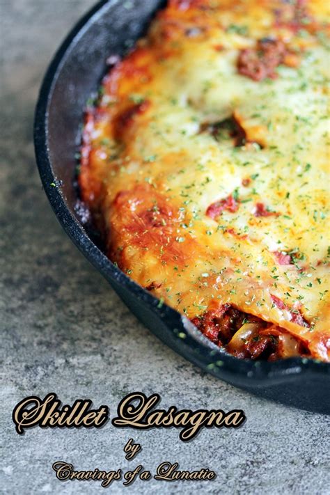 Skillet Lasagna Burning Down The Kitchen With Generation Y Foodie
