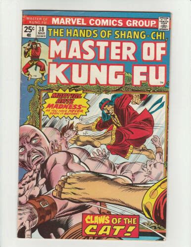 Shang Chi Master Of Kung Fu 38 Marvel Comics 1976 1st Shen Kuei The