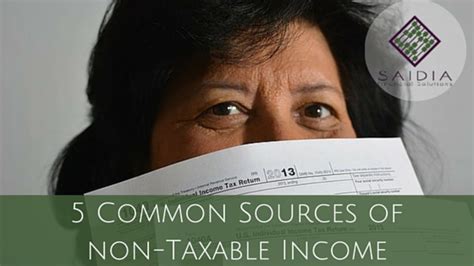Income tax facts in malaysia you should know. 5 Common Sources of Non-Taxable Income