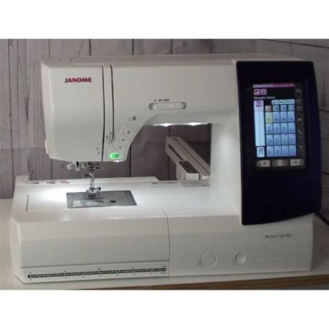 Janome Memory Craft 9900 Sewing And Embroidery Machine Recent Trade