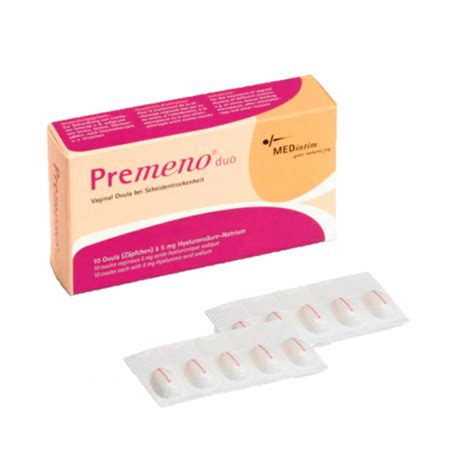 Pr M No Duo Ovule Vaginaux Pour Soulager La S Cheresse Vaginale 84672