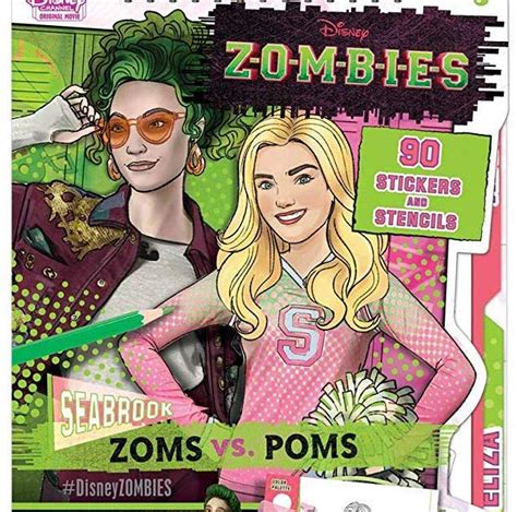 Addison zed zombies t shirt for girls customizable 18 95 see more. Addison Disney Zombies Movie Coloring Pages - coloring pages