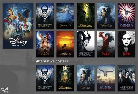 Disney Live Action Collection Rplexposters