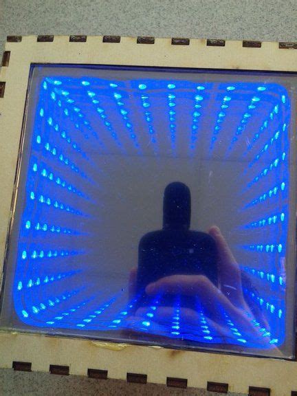 How to Make an Infinity Mirror Box | Mirror box, Infinity mirror, Mirror