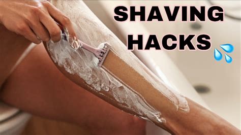How To Shave Your Legs Perfectly Shaving Hacks Youtube