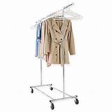 Photos of Commercial Grade Dual Bar Adjustable Garment Rack