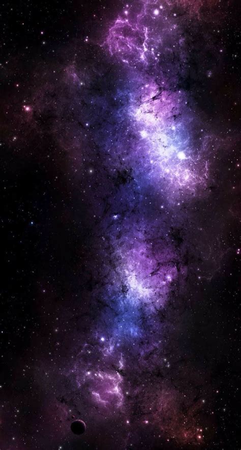 Purple Galaxy Wallpaper 4k Best Free Psd Mockup