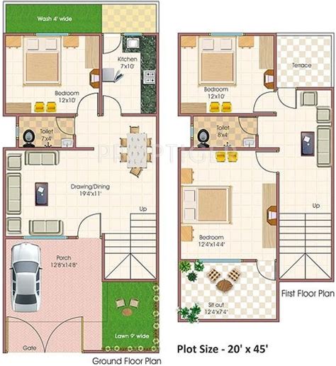 45 3 Bhk House Plan In 900 Sq Ft Top Style