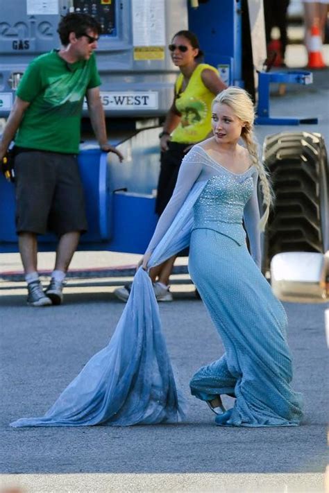 first look at the real life elsa from frozen