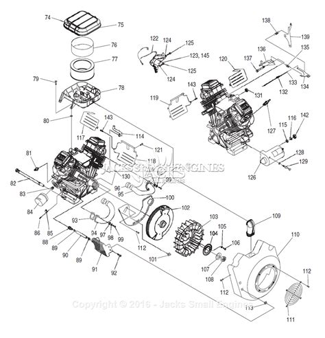 Generac 4666 1 Parts Diagram For Engine Ii