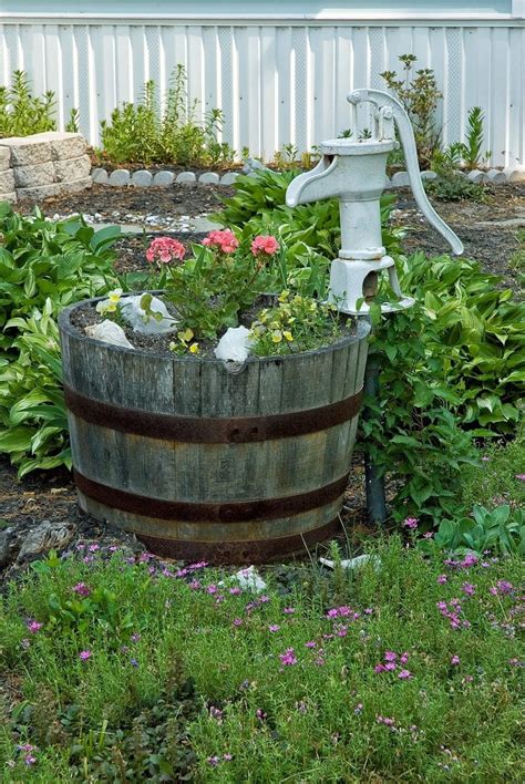 27 Barrel Planter Ideas Garden Outline
