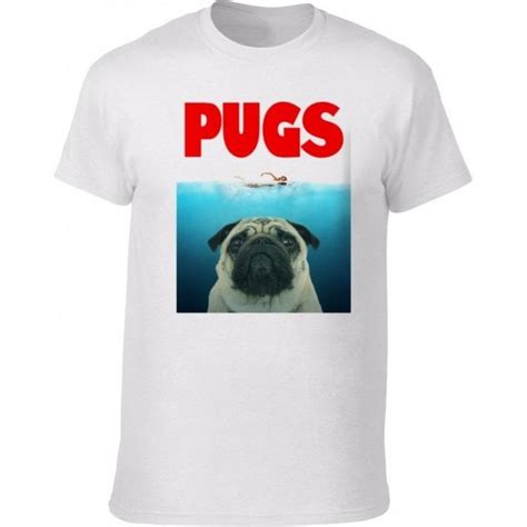 Pugs Jaws Parody T Shirt From Tshirtgrill Uk