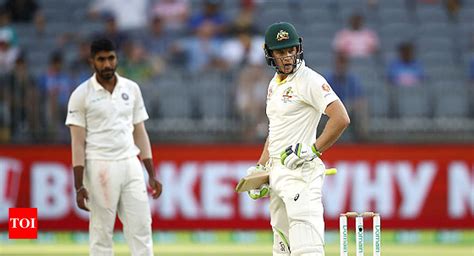India Vs Australia Live Score 2nd Test Day 1 Australia 2776 At