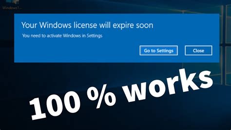 Fix Your Windows License Will Expire Soon On Windows