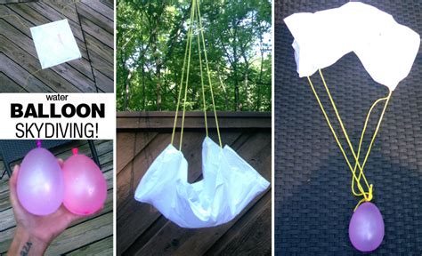 E Is For Explore Water Balloon Experiments