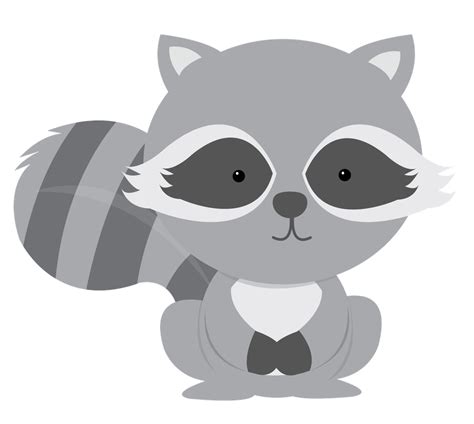 Racoon Clipart Gray Racoon Gray Transparent Free For Download On