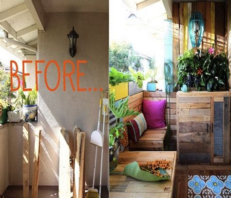Diy Upcycled Pallet Patio Decor Idea Recycled Crafts