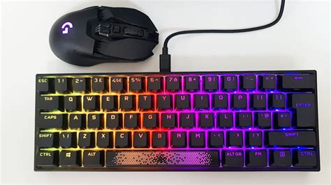 Corsair K65 Rgb Mini Review A Stunning 60 Gaming Keyboard