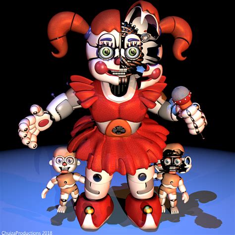 Circus Baby Extra Render Fnaf Sl Blender By Chuizaproductions Hot Sex