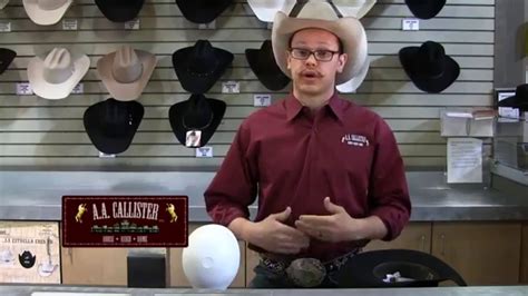 Figuring out your ideal hat size can be a difficult task, especially when shopping online. How to Fit Cowboy Hats - YouTube