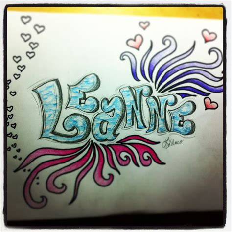 My Name Doodle Art By Leanne Deshazo Doodle Art Doodles Art