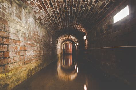 Photographing Lights in Southsea Castle's Flooded Tunnel ...